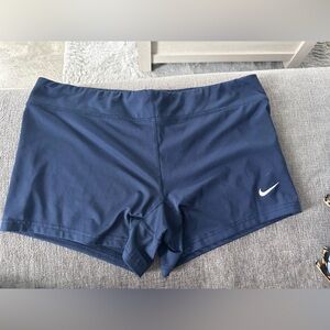 Women’s Navy Nike Spandex Shorts